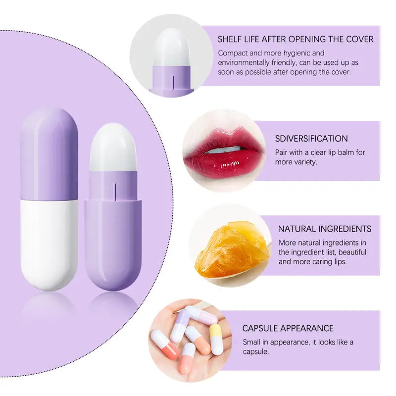 Velvety Waterproof Mini Capsule Lipstick Set (On-the-Go)